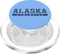 Alaska Atletica Blu Vintage Testo PopSockets PopGrip per MagSafe