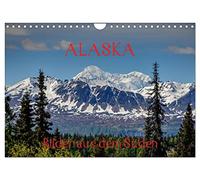ALASKA - Bilder aus dem Süden (Wandkalender 2026 DIN A4 quer), CALVENDO Monatskalender: Südliches Alaska - Momentaufnahmen
