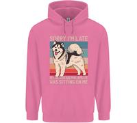 Alaska Cane Sorry I'M Late Bambini Felpa con Cappuccio