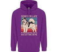 Alaska Cane Sorry I'M Late Bambini Felpa con Cappuccio