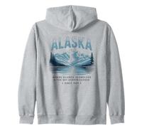 Alaska Dove Il Silenzio è Infinito e Il Cielo è più Vicino Felpa con Cappuccio