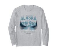 Alaska Dove Il Silenzio è Infinito e Il Cielo è più Vicino Maglia a Manica