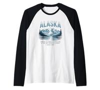 Alaska Dove Il Silenzio è Infinito e Il Cielo è più Vicino Maglia con Maniche Raglan