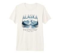 Alaska Dove Il Silenzio è Infinito e Il Cielo è più Vicino Maglietta Premium