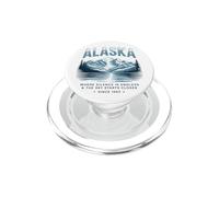 Alaska Dove il Silenzio è Infinito e il Cielo è Più Vicino PopSockets PopGrip per MagSafe