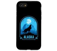 Alaska Live Love Esplora il design del lupo ululato Custodia per iPhone SE (2020) / 7/8
