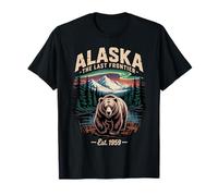 Alaska L'Ultima frontiera EST 1959 Orso Natura Maglietta
