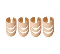 Alaska Pik - Set di 4 plettri per pollice per chitarra, protezioni in plastica per chitarra acustica ed elettrica, ukulele e altri strumenti a corda (C)