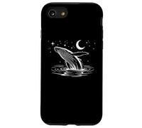 Alaska Retro Ocean Whale Scene Scenic Outdoor Custodia per iPhone SE (2020) / 7/8