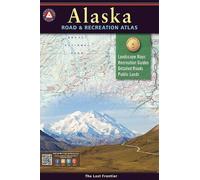 National Geographic Alaska Road & Recreation Atlas (Tascabile)
