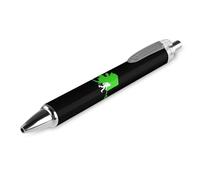 Alaska State Penne a sfera con inchiostro nero, penna da lavoro per uomo e donna, penna a sfera retrattile da ufficio, 4 pezzi