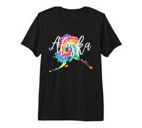 Alaska Tie Dye Maglietta Premium