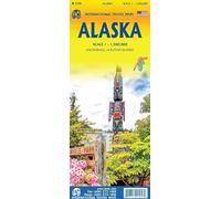 Alaska Travel Reference Map 1:1.5M-2026 edi Waterproof