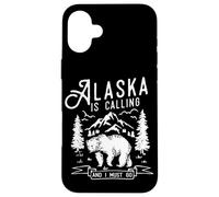 Alaska - Viaggi - Fauna selvatica - Escursionismo Wander - Alaska State Custodia per iPhone 16 Plus