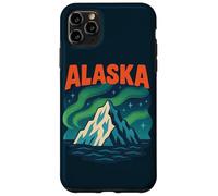 Alaska Wilderness Retro Northern Adventure Midnight Sun Custodia per iPhone 11 Pro Max