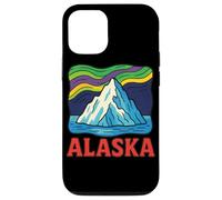Alaska Wilderness Retro Northern Adventure Midnight Sun Custodia per iPhone 12/12 Pro