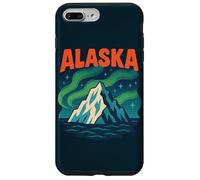 Alaska Wilderness Retro Northern Adventure Midnight Sun Custodia per iPhone 7 Plus/8 Plus