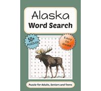 Alaska Word Search Puzzle Book: Alaska Word Searches about Alaska, Wildlife, Adventure and More| 6 X 9 inches|, 110 pages | 50+ Puzzles...Gift for Vacations, Holidays, and Free Times