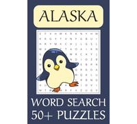 Alaska Word Search Puzzle Book: Word Searches with Easy to Read Print about Alaska, Snow, Glacier and More | 6x9 inches, 110 pages | 50+ Puzzles … Gift for Vacations, Holidays and Free Times