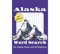 Alaska Word Search Puzzle Book: Word Searches with Easy to Read Print about Alaska, Wilderness, Mountains and More | 6x9 inches, 110 pages | 50+ puzzles ... Gift for Vacation, Holidays, and Free Time