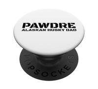 Alaskan Husky Dad Dog Lover Canine Parent PopSockets PopGrip Adesivo