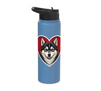 Alaskan Klee Kai Cuore Stainless Steel Insulated Water Bottle