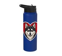 Alaskan Klee Kai Cuore Stainless Steel Insulated Water Bottle