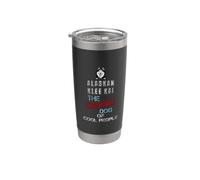 Alaskan Klee Kai, il cane ufficiale di Cool People, idea regalo Bicchiere termico in acciaio inox doppia parete