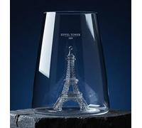 Alaskan Maker BICCHIERE LONK DRINK ICONIC MONUMENTS TORRE EIFFEL 450 ml