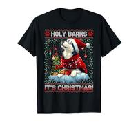 Alaskan Malamute Christmas Tree Decorations Dog Lover Xmas Maglietta