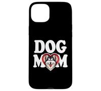 Alaskan Malamute Dog Mom Cute Malamute Puppy Amante Donna Custodia per iPhone 15 Plus