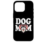 Alaskan Malamute Dog Mom Cute Malamute Puppy Amante Donna Custodia per iPhone 16 Pro