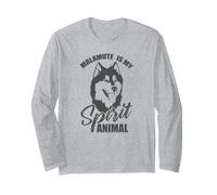 Alaskan Malamute è Il Mio Animale Spirituale Maglia a Manica