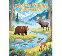 Alaskan Wildlife Coloring Book