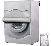 AlaSou Coprilavatrice Anteriore, coprilavatrice e asciugatrice-Telo Impermeabile per coprilavatrice da Esterno Outdoor