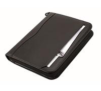 Alassio 30027 Reggio Ring Binder DIN A4 Approx. 36 x 28 x 5 cm Black/Fine Touch