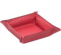 Alassio 40013 - Pen Tray Emilia, finta pelle, rosso