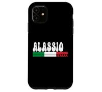 ALASSIO City Italia Vintage Bandiera Italia per gli amanti dei viaggi Custodia per iPhone 11