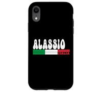ALASSIO City Italia Vintage Bandiera Italia per gli amanti dei viaggi Custodia per iPhone XR