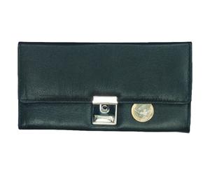 Alassio Made from Nappa Leather, Approximately 18.5 x 9.5 cm Waiter's Purse, 18