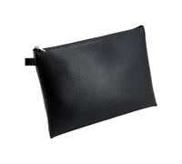 Alassio Money Pouch, 42231 - Borsa porta oggetti, in similpelle, con chiusura lampo, per monete, banconote e oggetti di valore, colore: Nero
