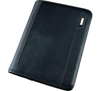 Cartella portadocumenti con custodia multiuso Alassio TRENTO in ecopelle 36x5x28,5 cm A4 nero - 30114