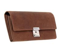 Alassio Portafoglio da cameriere in pelle 18,5 cm marrone