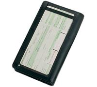 Alassio Reise-Organizer, aus Nappaleder, schwarz