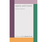 Alastair Hudson Great Debates in Equity and Trusts (Tascabile)