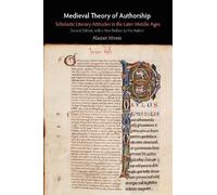 Alastair Minnis Medieval Theory of Authorship (Tascabile) Middle Ages Series