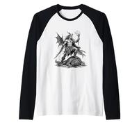 Alastor Fiaccole della Terra Desolata Maglia con Maniche Raglan