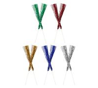 Alasum 10 Bacchette Magiche da Matrimonio LED 10 Pezzi Luci Incantate in Plastica Batterie Incluse per Feste e Addobbi Luminosi Eleganti