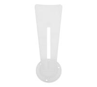 Alasum 10 Pezzi Supporto per Cornice per Foto in Plastica Bianco Autoadesivo a Forma Trapezoidale Superficie Liscia per Esposizione di Album e Cornici in Vari Ambienti