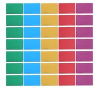 Alasum 100 gettoni per il conteggio del bingo - Fogli di pennarelli in PVC per giochi di bingo, contatori matematici e giochi per grandi gruppi in classe.